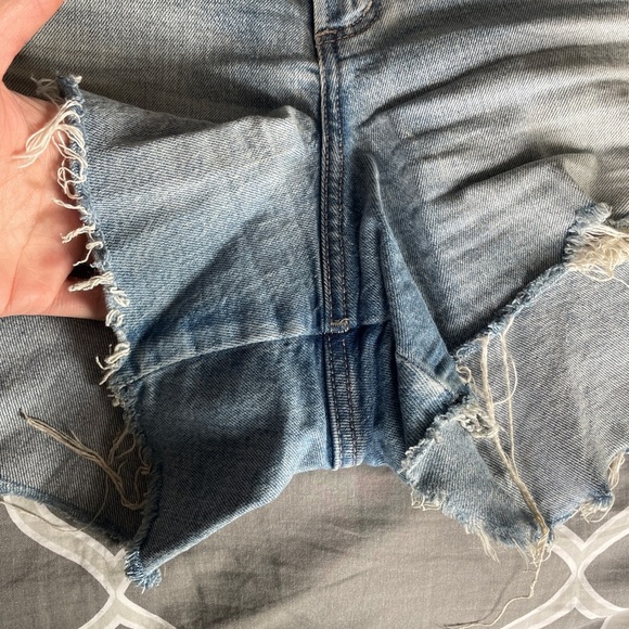 Distressed Denim Shorts​ - Picture 3 of 12